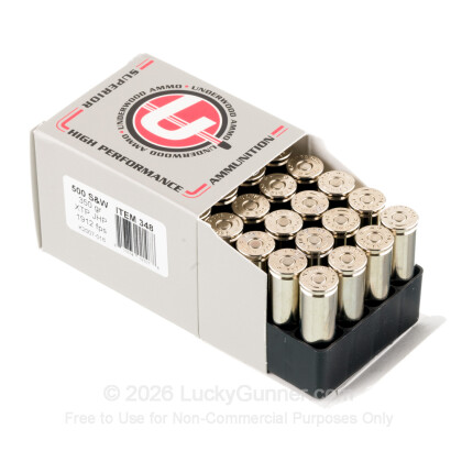 Image 2 of Underwood .500 S&W Magnum Ammo