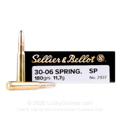 Image 1 of Sellier & Bellot .30-06 Ammo