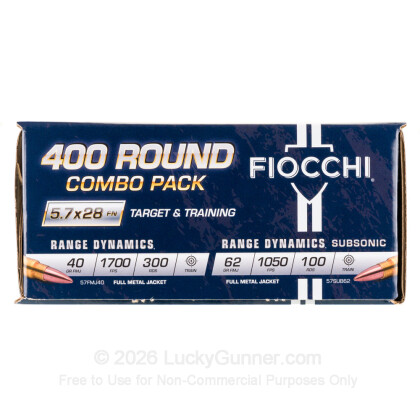 Image 1 of Shop by Popular Brand from Fiocchi Image 1 of Fiocchi 5.7x28mm Ammo