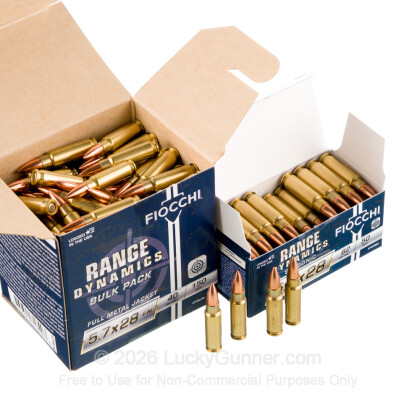 Image 2 of Shop by Popular Brand from Fiocchi Image 2 of Fiocchi 5.7x28mm Ammo