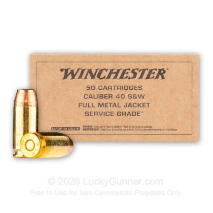 Image 2 of Winchester .40 S&W (Smith & Wesson) Ammo