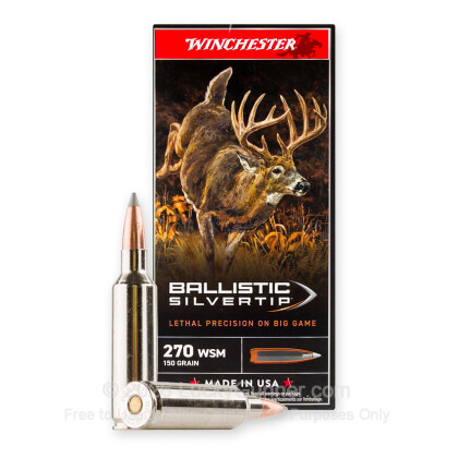 Image 2 of Winchester .270 Winchester Short Magnum Ammo