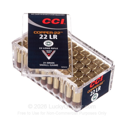 Image 3 of CCI .22 Long Rifle (LR) Ammo