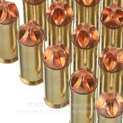 Large image of Premium 10mm Auto Ammo For Sale - 115 Grain HoneyBadger Ammunition in Stock by Black Hills - 20 Rounds