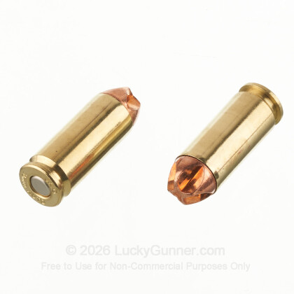 Large image of Premium 10mm Auto Ammo For Sale - 115 Grain HoneyBadger Ammunition in Stock by Black Hills - 20 Rounds