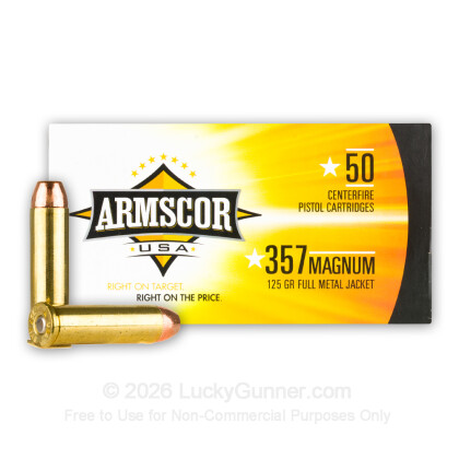 Image 1 of Armscor .357 Magnum Ammo
