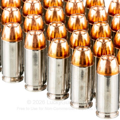 Large image of Premium 40 S&W Ammo For Sale - 165 Grain JHP Ammunition in Stock by Winchester Ranger T-Series - 50 Rounds - LE Trade-In