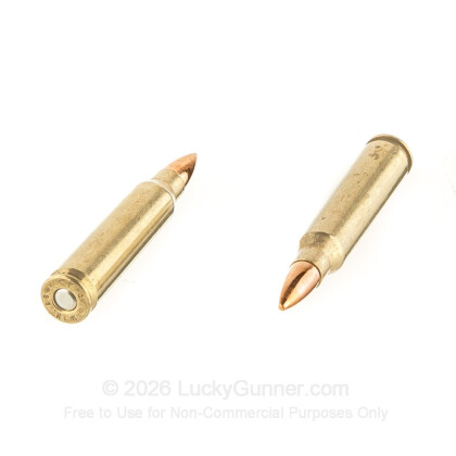 Large image of Premium 223 Rem Ammo For Sale - 55 Grain FMJ Ammunition in Stock by Black Hills Ammunition - 50 Rounds