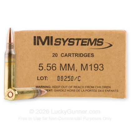 Image 1 of Israeli Military Industries 5.56x45mm Ammo
