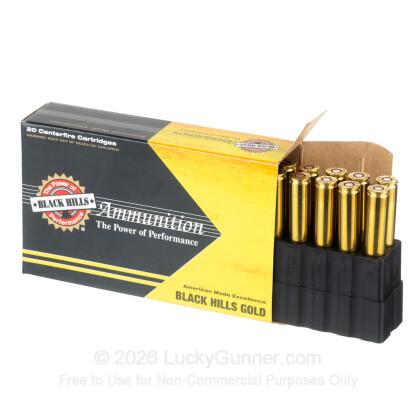 Large image of Premium 30-06 Ammo For Sale - 168 Grain ELD Match Ammunition in Stock by Black Hills Gold - 20 Rounds