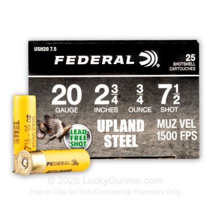 Image 1 of Federal 20 Gauge Ammo