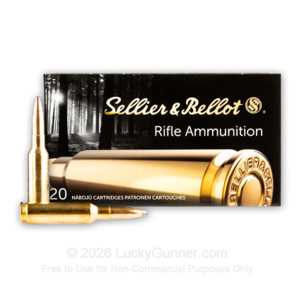 Image 2 of 6.5mm Creedmoor Ammo from Sellier & Bellot Image 2 of Sellier & Bellot 6.5mm Creedmoor Ammo