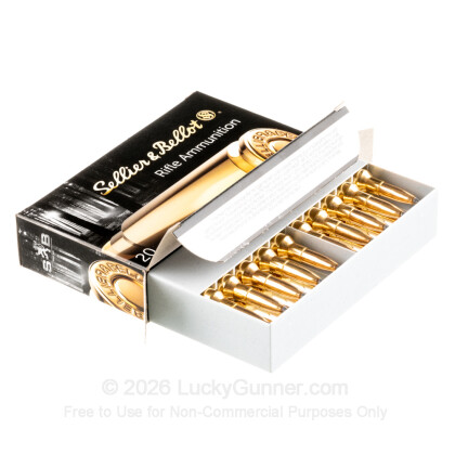 Image 3 of 6.5mm Creedmoor Ammo from Sellier & Bellot Image 3 of Sellier & Bellot 6.5mm Creedmoor Ammo