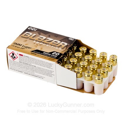 Image 3 of Blazer Brass 9mm Luger (9x19) Ammo