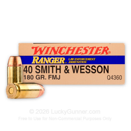 Image 1 of Winchester .40 S&W (Smith & Wesson) Ammo
