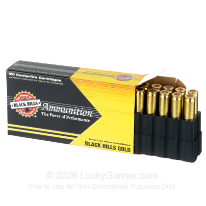 Large image of Premium 308 Ammo For Sale - 152 Grain Dual Performance Ammunition in Stock by Black Hills Gold - 20 Rounds