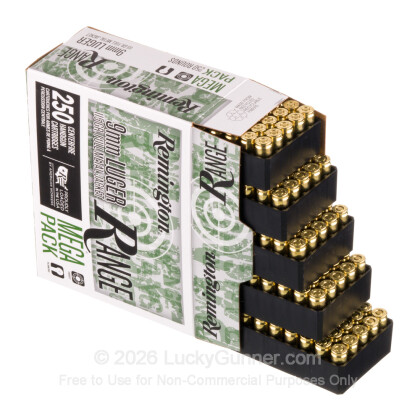 Image 3 of Remington 9mm Luger (9x19) Ammo