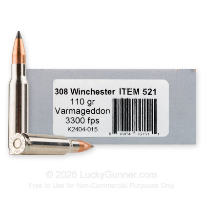 Image 1 of Underwood .308 (7.62X51) Ammo