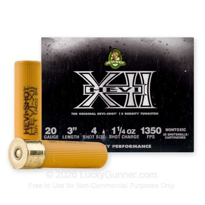 Image 1 of Hevi-Shot 20 Gauge Ammo