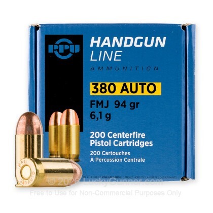 Image 2 of Prvi Partizan .380 Auto (ACP) Ammo