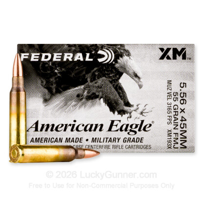 Image 2 of Federal 5.56x45mm Ammo