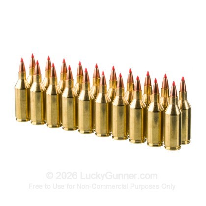 Large image of Hornady Superformance Varmint 223 WSSM Ammo For Sale - 55 Grain V-MAX - 20 Rounds