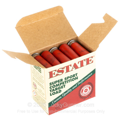 Large image of Cheap 12 Gauge Ammo For Sale - 2-3/4” 1-1/8oz. #7.5 Shot Ammunition in Stock by Estate Cartridge - 25 Rounds