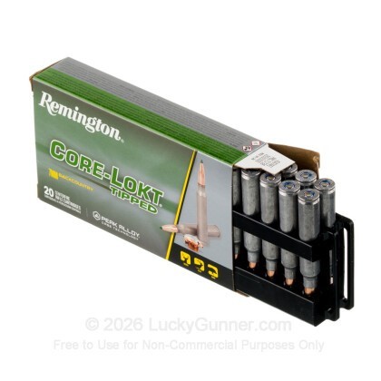 Large image of Remington Core-Lokt Tipped 7mm Backcountry Ammo For Sale - 175 Grain Polymer Tip - 200 Rounds