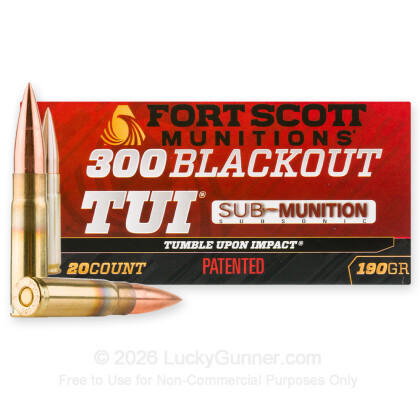 Image 1 of Shop by Popular Brand from Fort Scott Munitions Image 1 of Fort Scott Munitions .300 Blackout Ammo