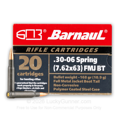 Image 1 of Barnaul .30-06 Ammo