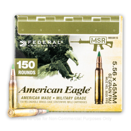 Image 1 of Federal 5.56x45mm Ammo