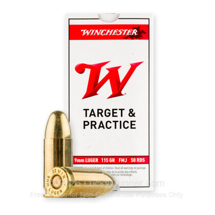 Image 2 of Winchester 9mm Luger (9x19) Ammo