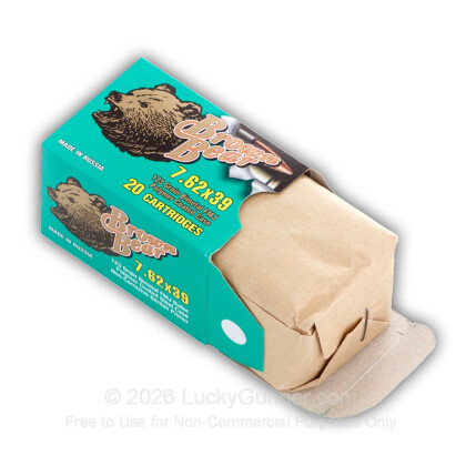 Image 3 of Brown Bear 7.62X39 Ammo