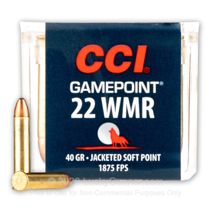 Image 1 of CCI .22 Magnum (WMR) Ammo