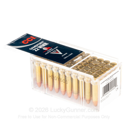 Image 3 of CCI .22 Magnum (WMR) Ammo