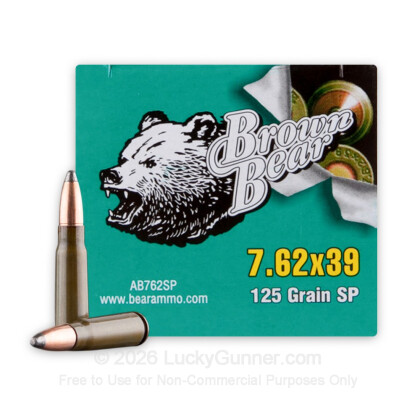 Image 2 of Brown Bear 7.62X39 Ammo