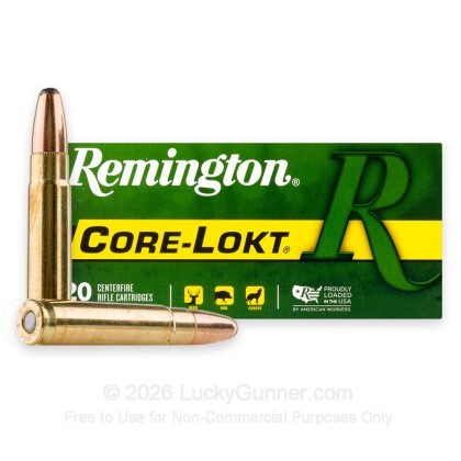 Large image of Remington Core-Lokt 300 HAM'R Ammo For Sale - 130 Grain PSP - 20 Rounds