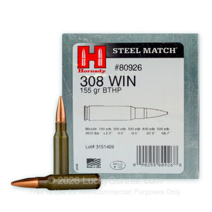 Image 1 of Hornady .308 (7.62X51) Ammo