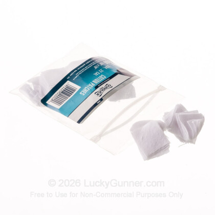 Large image of Gun Slick Rifle Cleaning Cotton Patches for Sale - .17-.22 cal - Gunslick Pro Cleaning Patches For Sale