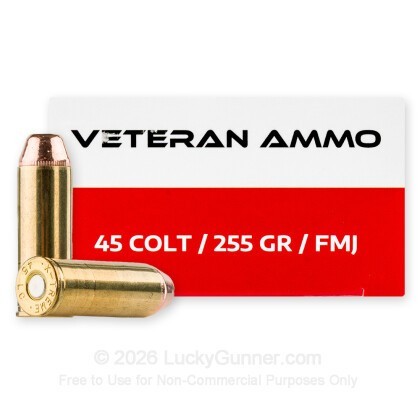 Image 1 of Veteran Ammo .45 Long Colt Ammo