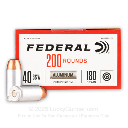 Image 1 of Federal .40 S&W (Smith & Wesson) Ammo