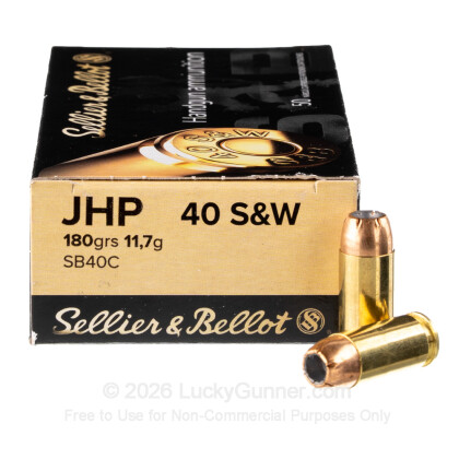 Image 2 of Sellier & Bellot .40 S&W (Smith & Wesson) Ammo