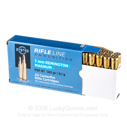 Image 3 of Prvi Partizan 7mm Remington Magnum Ammo