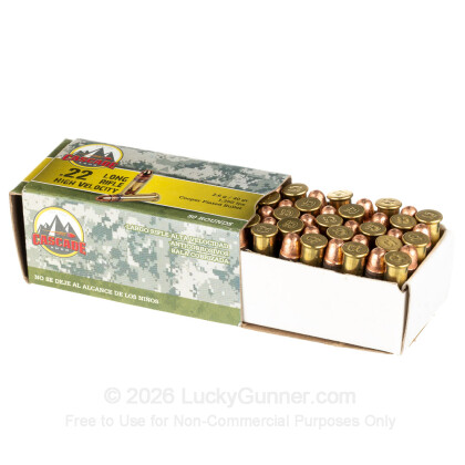 Image 3 of Cascade International .22 Long Rifle (LR) Ammo