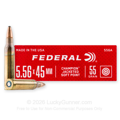 Image 2 of Federal 5.56x45mm Ammo