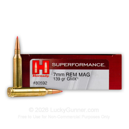 Image 1 of Hornady 7mm Remington Magnum Ammo