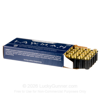 Large image of 380 Auto Ammo In Stock - 95 gr TMJ - 380 ACP Ammunition by Speer Lawman For Sale - 50 Rounds