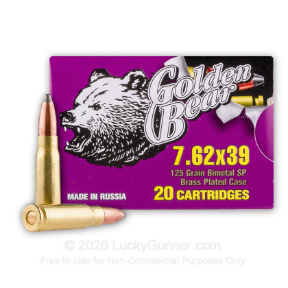 Image 1 of Golden Bear 7.62X39 Ammo