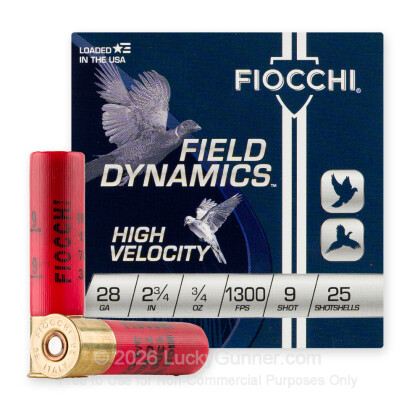 Image 2 of Fiocchi 28 Gauge Ammo
