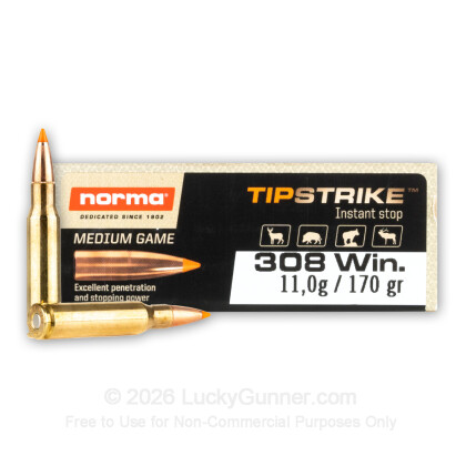 Image 1 of Norma .308 (7.62X51) Ammo